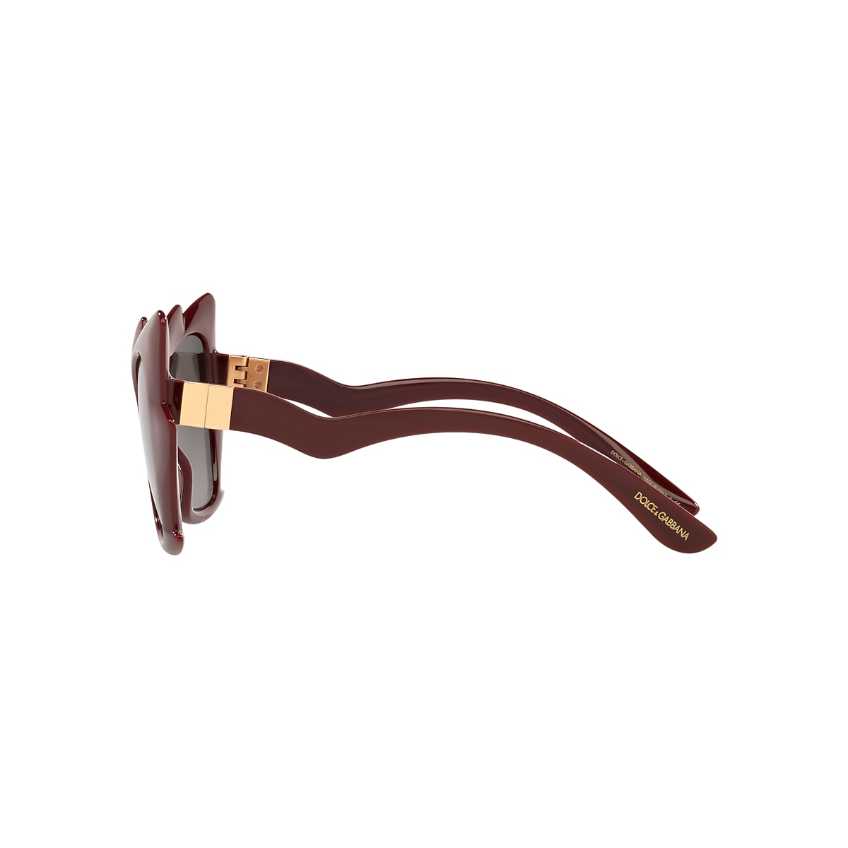 DOLCE&GABBANA ティペットPolecat Metal print sunglasses in Brown for Women | Dolce&Gabbana® US