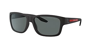 Prada Linea Rossa PS 01WS 59 Polar Dark Grey Black Rubber