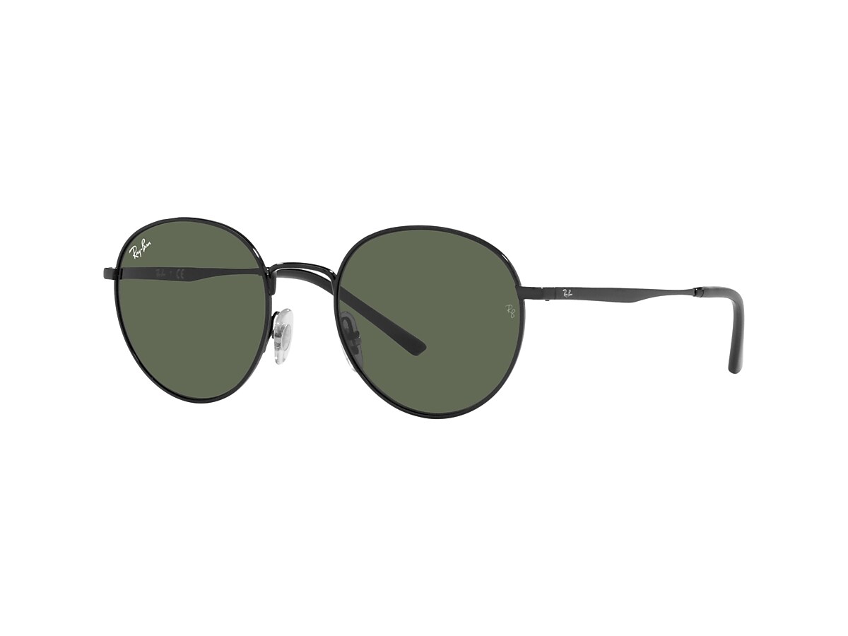 rayban レイバン RB3681 Ray-Ban RB3681 S (50 - 20) with Green lenses and Black frame
