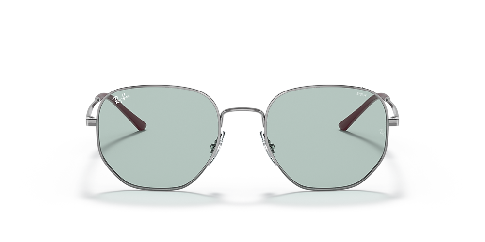 Ray-Ban RB3682 Evolve 51 Photochromic Green Gradient Blue u0026 Gunmetal  Sunglasses | Sunglass Hut USA