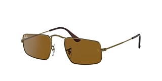 Ray-Ban RB3957 Julie 46 Brown & Antique Gold Sunglasses