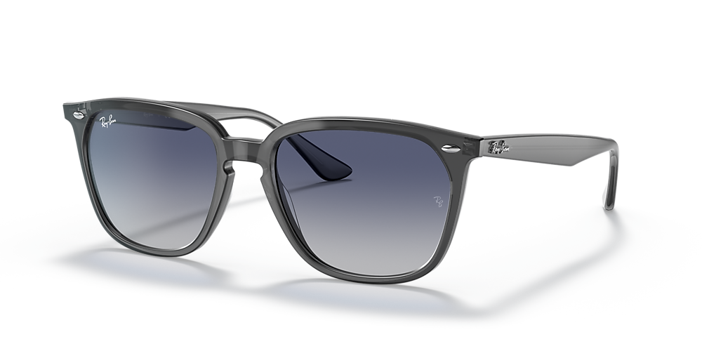 Ray-Ban RB4362F 55 Blue Gradient & Grey Sunglasses | Sunglass Hut Australia