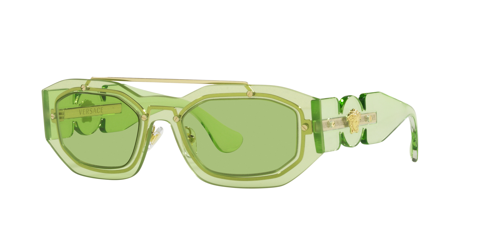 versace lime green sunglasses