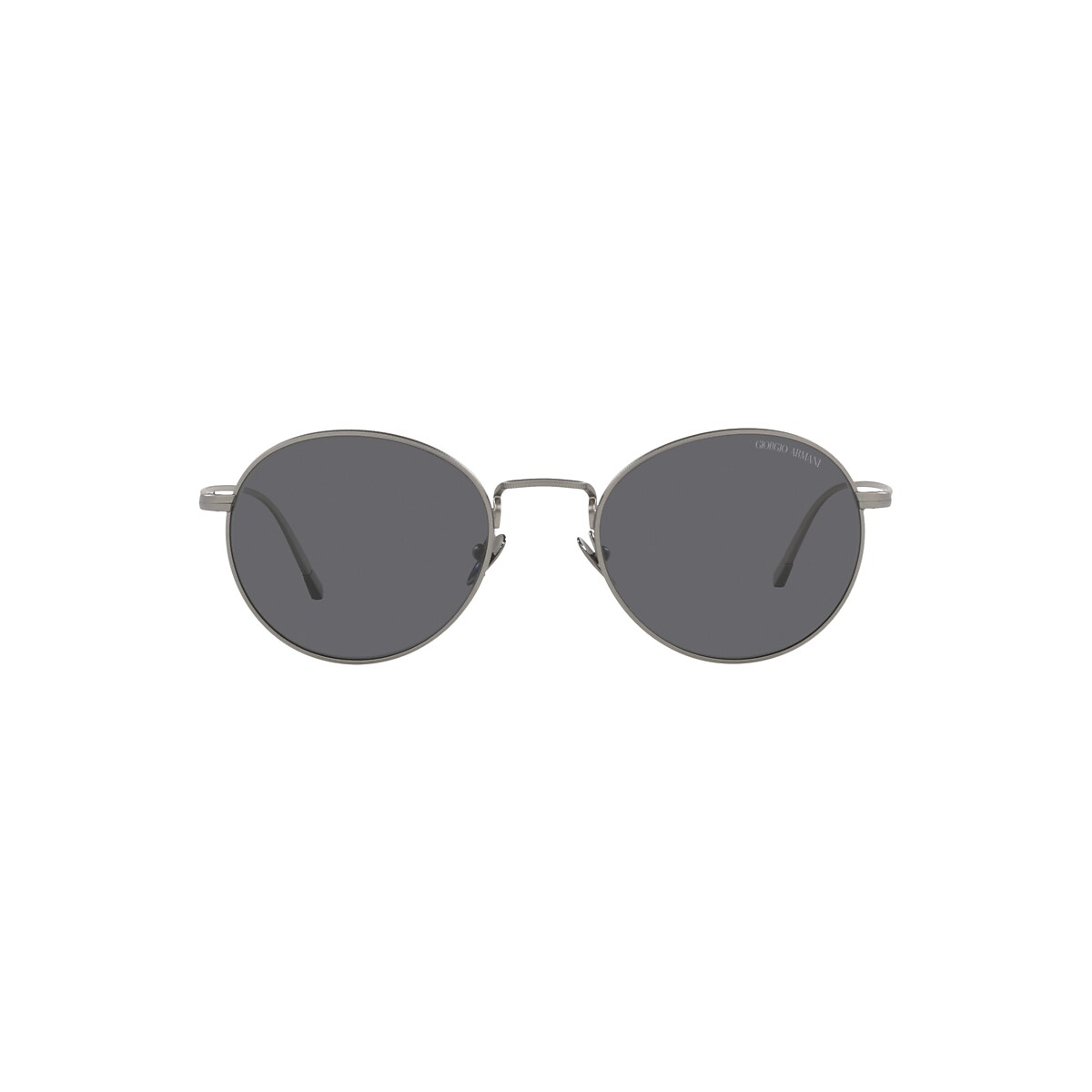 Giorgio Armani AR6125 52 Polar Grey & Matte Gunmetal Polarized Sunglasses |  Sunglass Hut USA