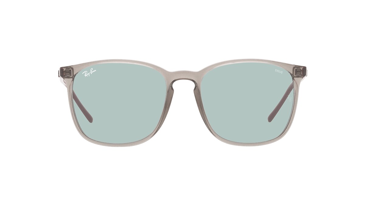 Ray-Ban RB4387 Evolve 56 Photochromic Green Gradient Blue