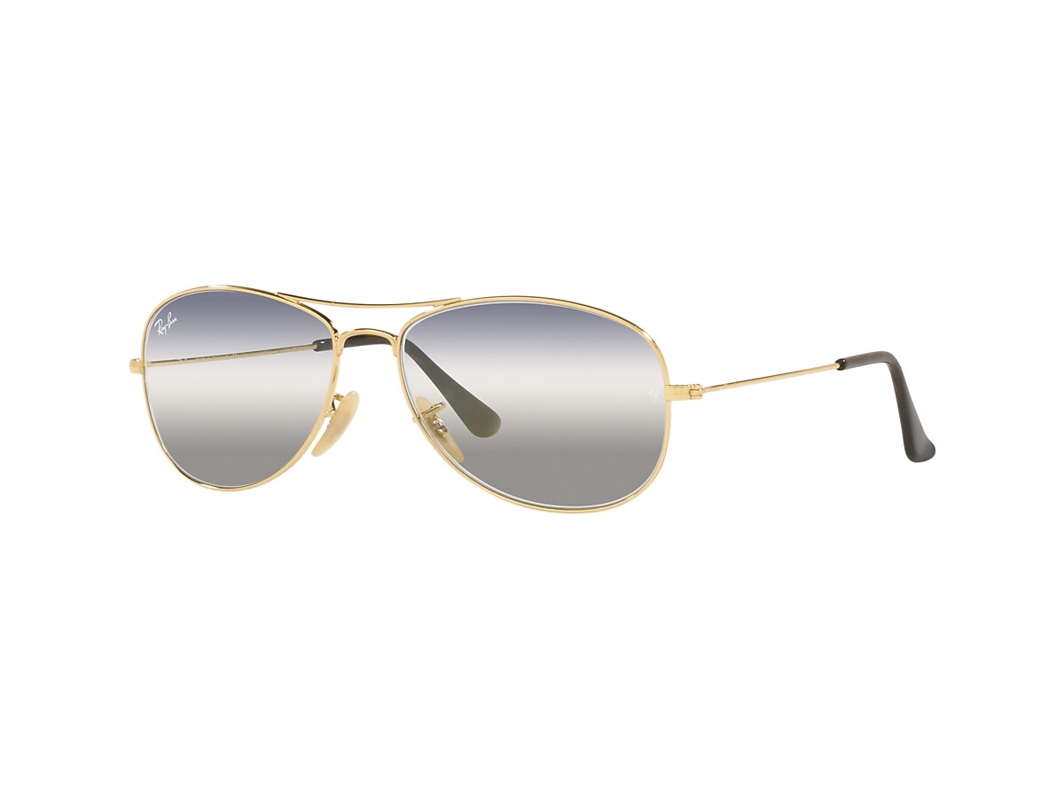 Ray-Ban RB3362 Cockpit Bi-Gradient 59 Blue/Grey Gradient & Gold