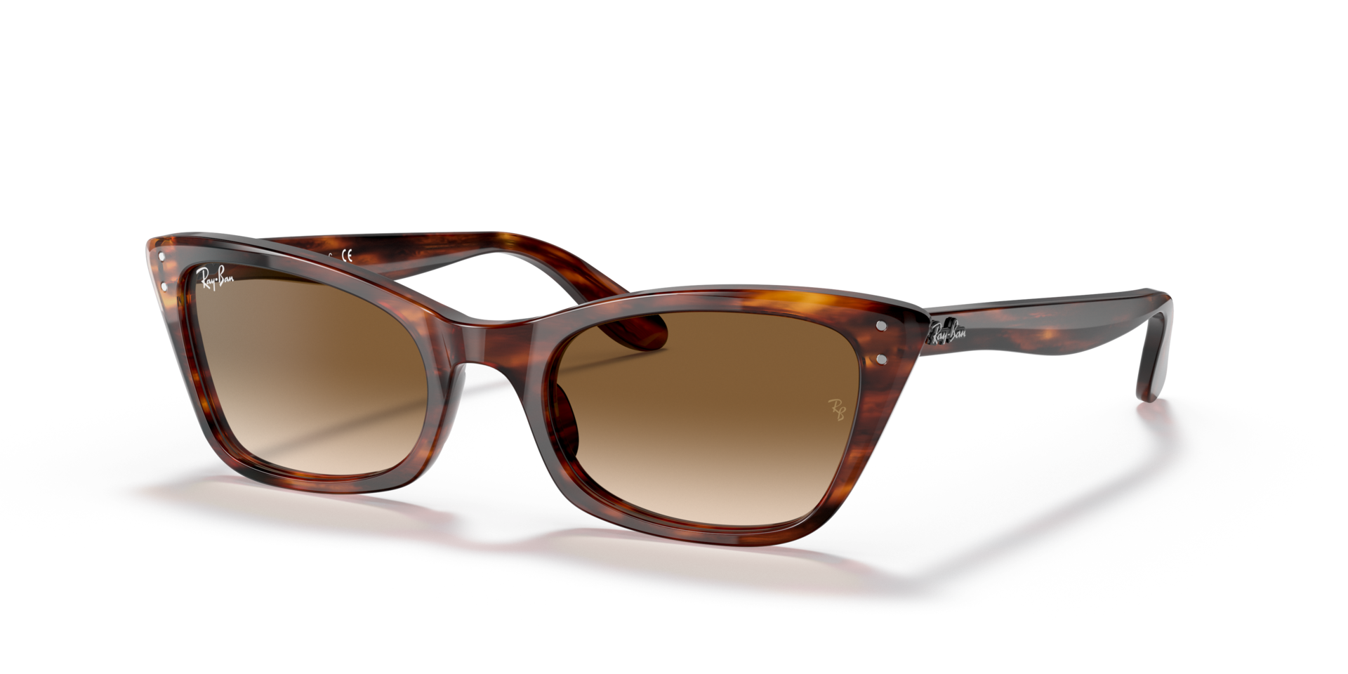 Ray-Ban RB2299 LADY BURBANK 52 Marrón Claro Degradado | Sunglass Hut