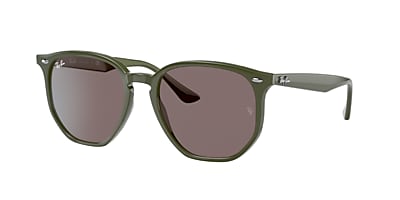 Ray-Ban RB4306 54 Brown Gradient & Beige Sunglasses | Sunglass Hut USA