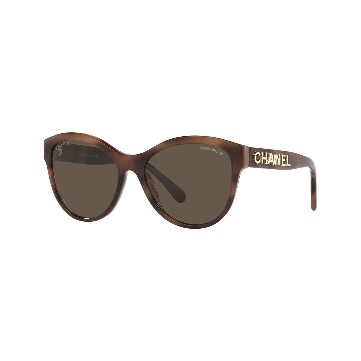 Chanel Butterfly Sunglasses CH5458 55 Brown & Tortoise Sunglasses
