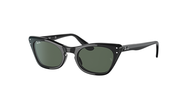 Ray-Ban RB9099S Miss Burbank Kids 45 Dark Green & Black