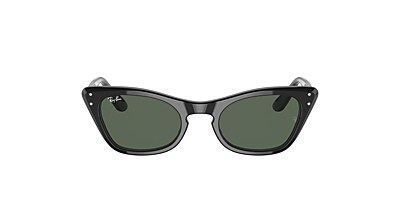 Ray-Ban RB9099S Miss Burbank Kids 45 Dark Green & Black Sunglasses