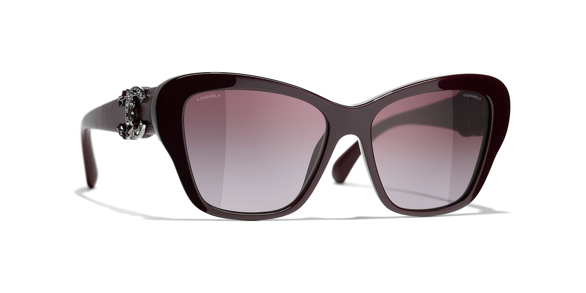Sunglasses Shield Sunglasses acetate  strass  Fashion  CHANEL