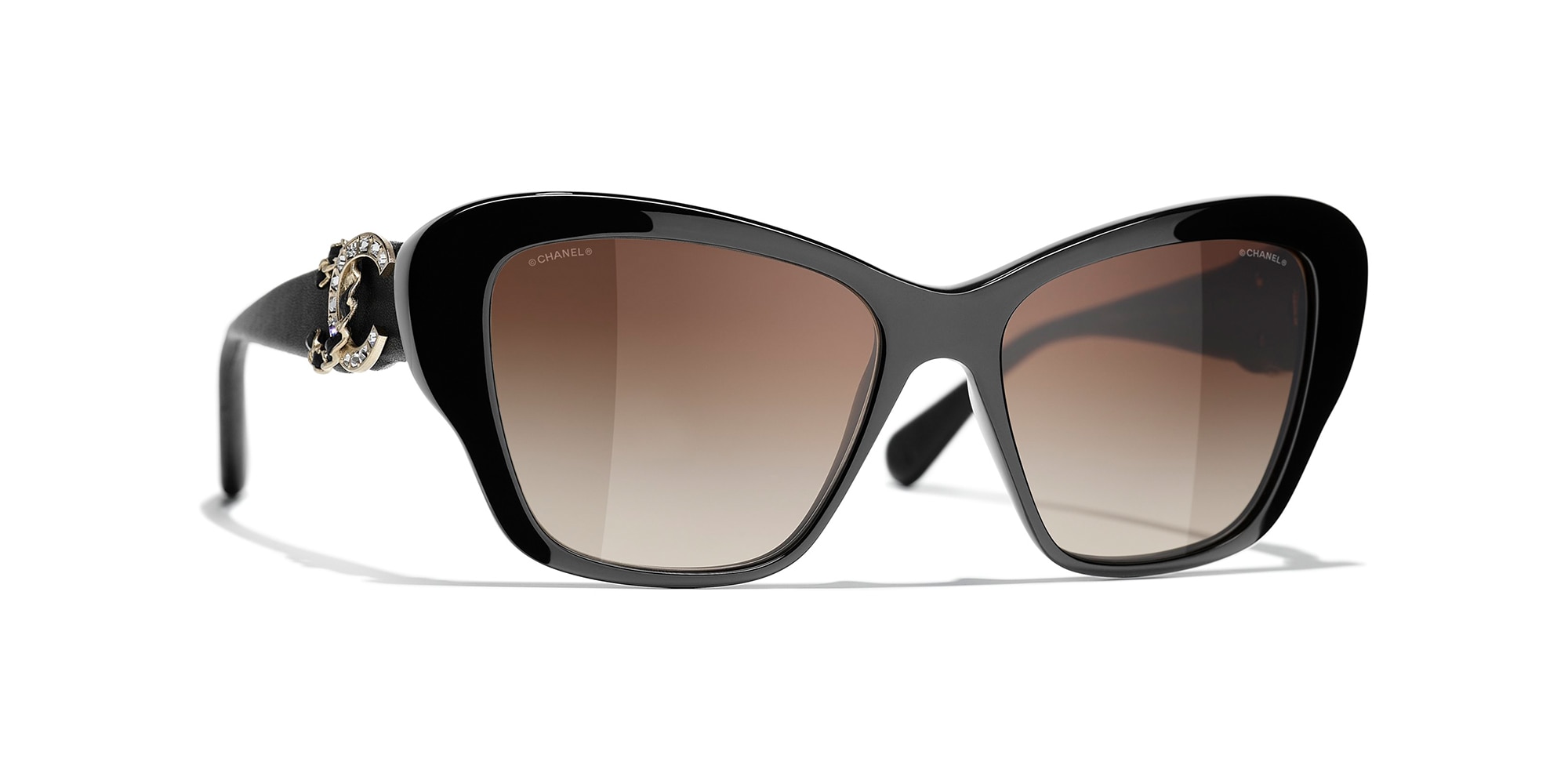 Chanel Square Sunglasses CH5417 54 Grey  Black  Pink Sunglasses  Sunglass  Hut Australia