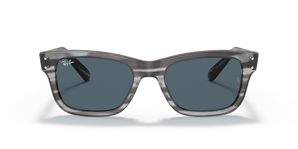 Ray-Ban RB2283 Burbank 52 Blue & Grey Sunglasses | Sunglass Hut USA