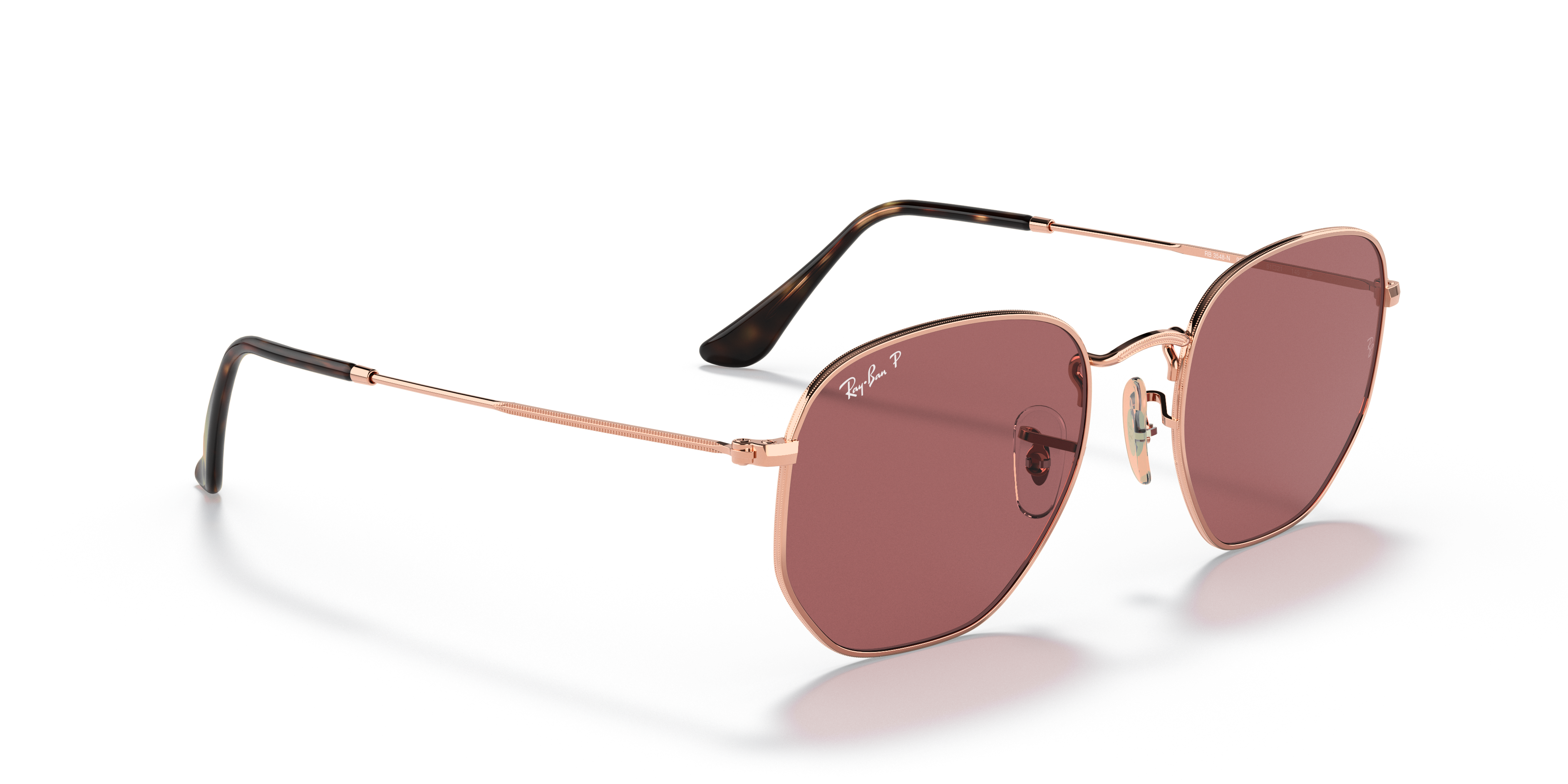 ray ban rose lens