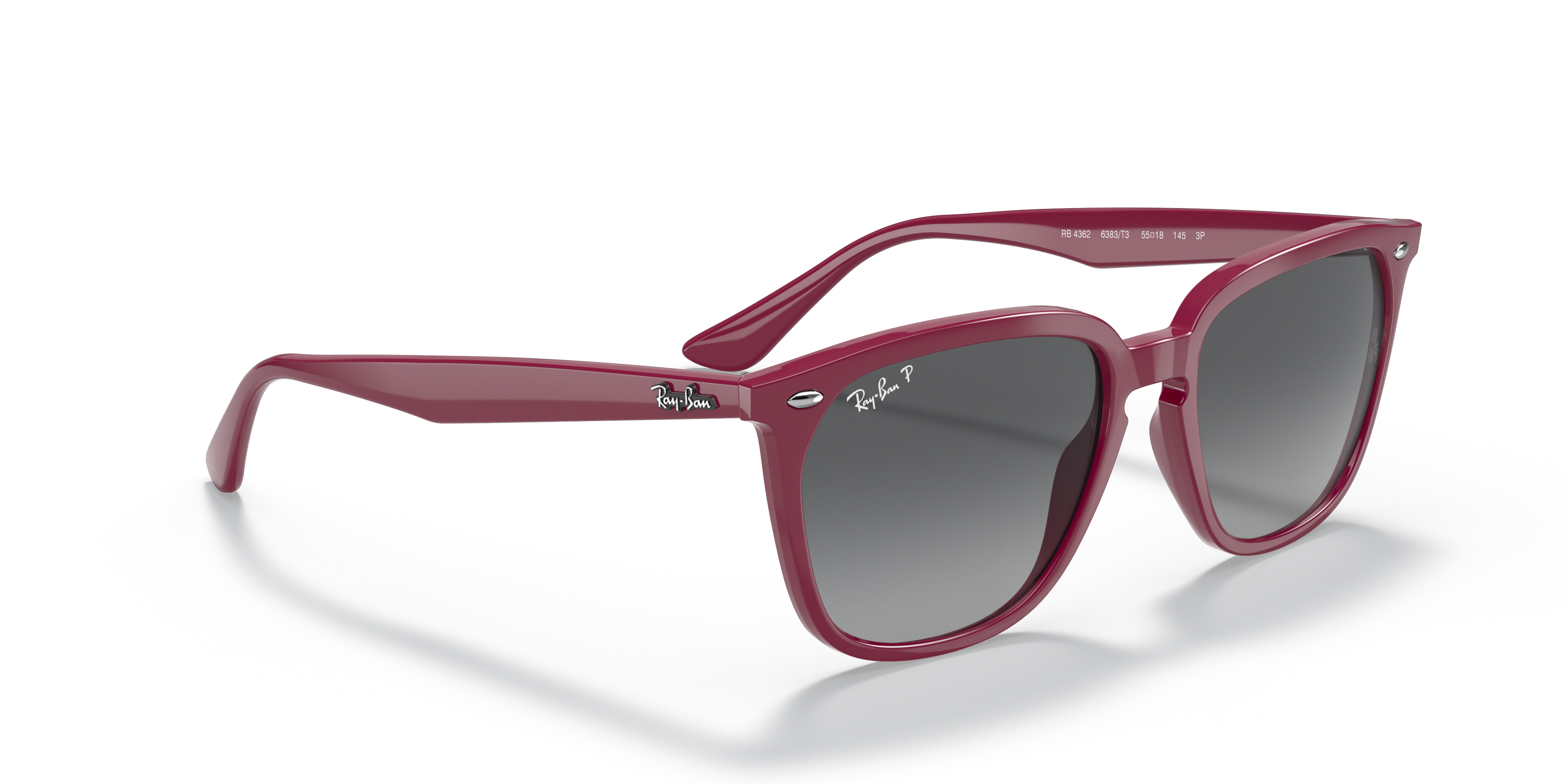 maroon ray bans