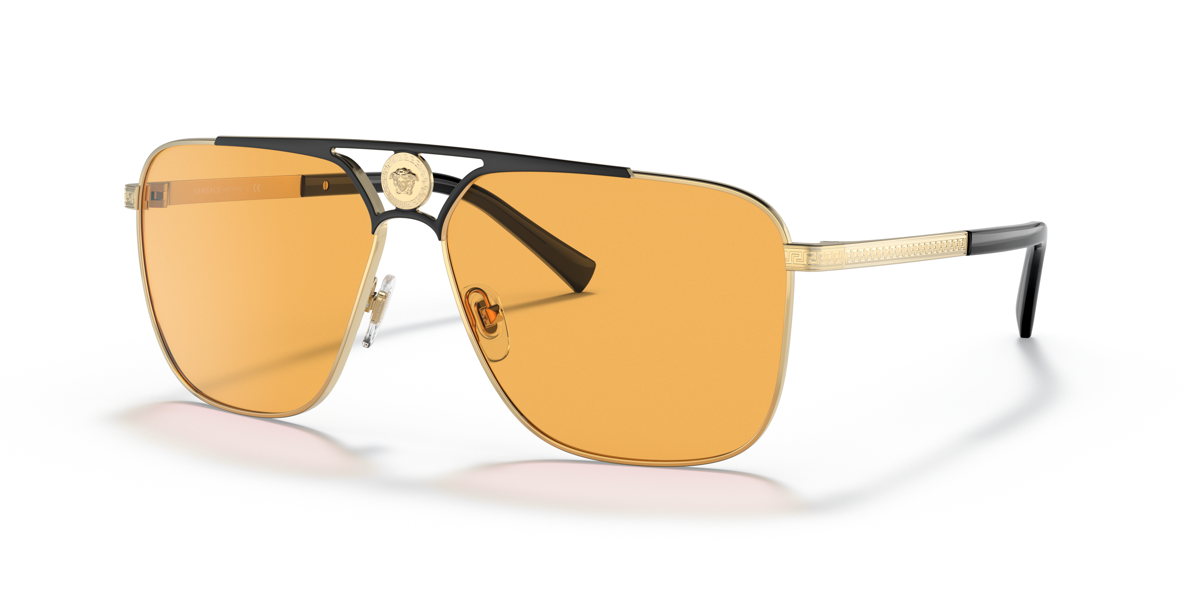 versace sunglasses orange