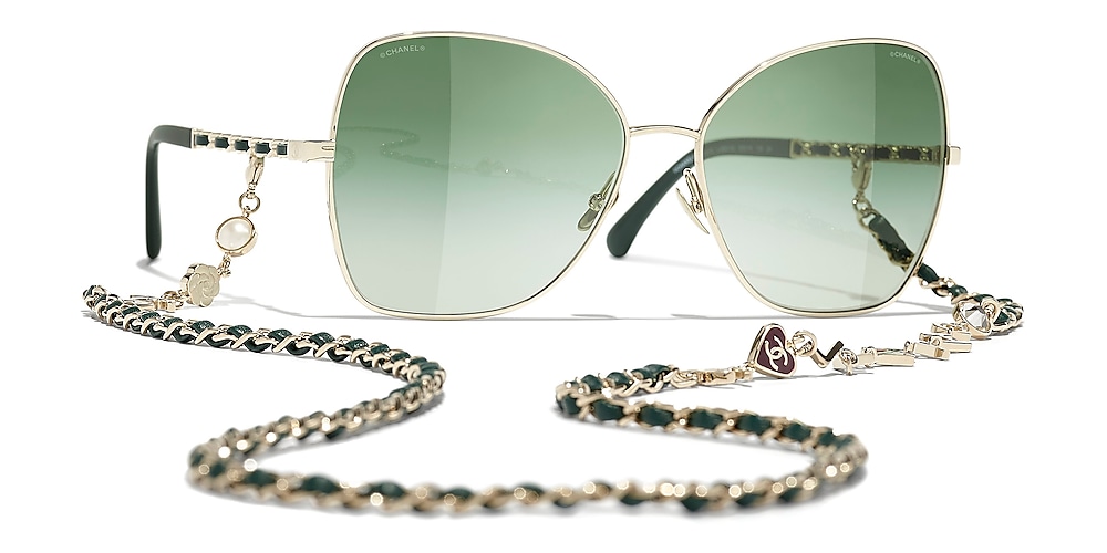 chanel glasses chain for women