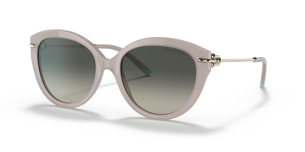 Tiffany & Co. TF4187 55 Grey Gradient & Opal Grey Sunglasses