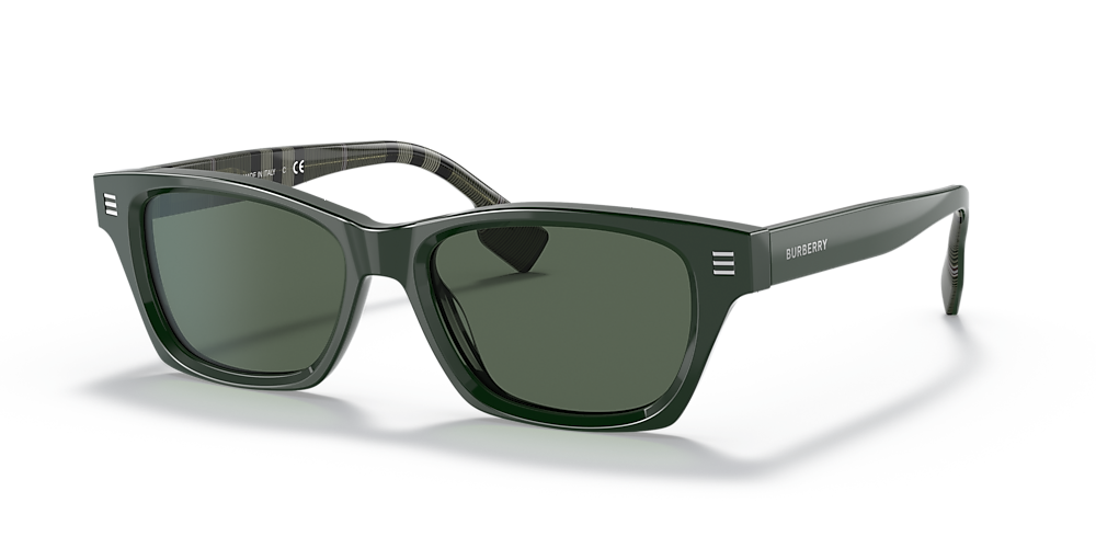 Burberry BE4357 Kennedy 53 Dark Green & Green Sunglasses | Sunglass Hut  Australia