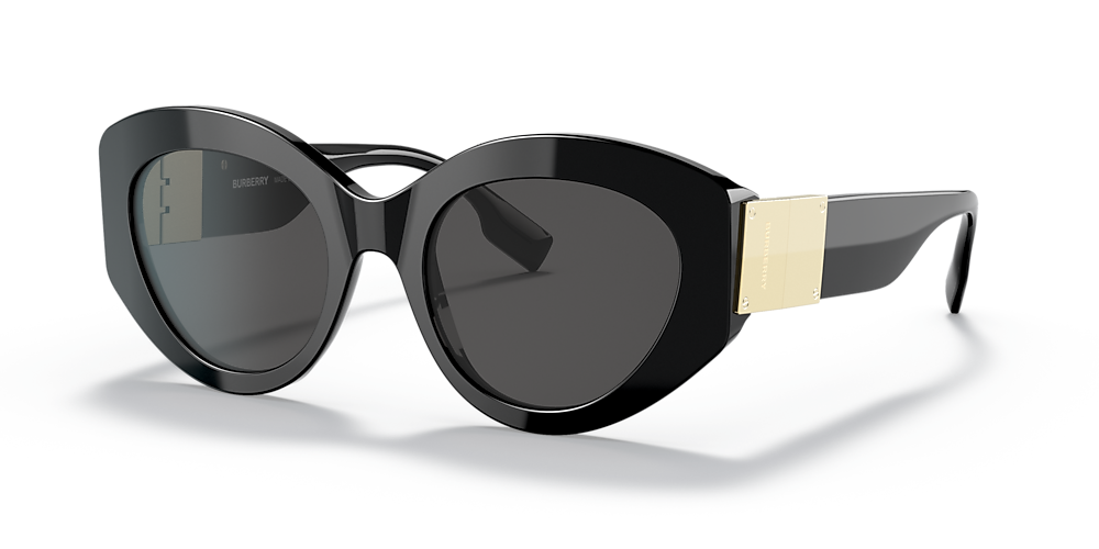 Burberry BE4361 Sophia 51 Dark Grey & Black Sunglasses | Sunglass Hut USA