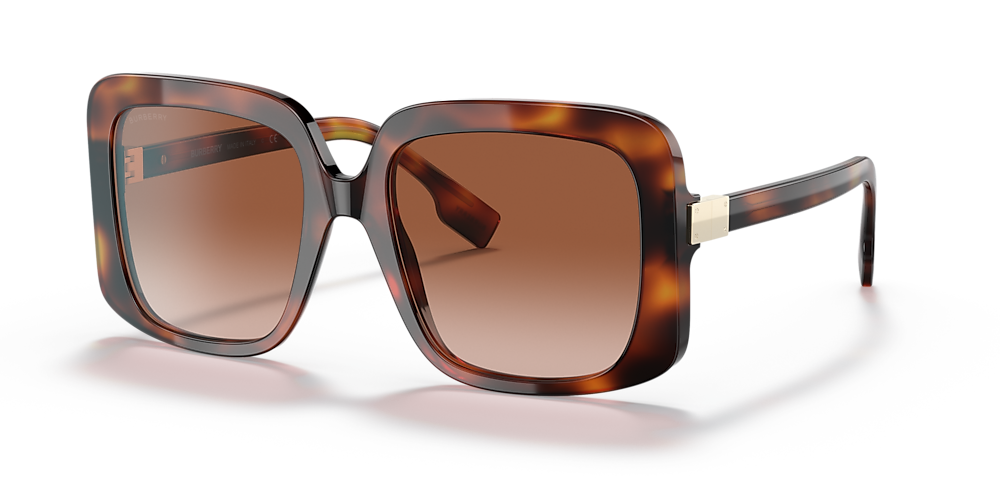 Burberry BE4363 Penelope 55 Brown Gradient & Light Havana Sunglasses |  Sunglass Hut Canada