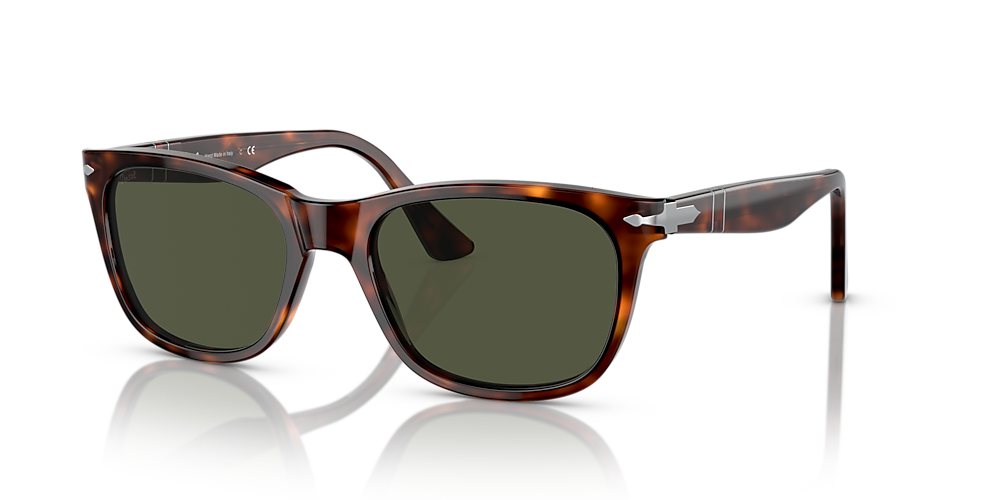 Persol PO3291S 57 Green & Havana Sunglasses | Sunglass Hut USA