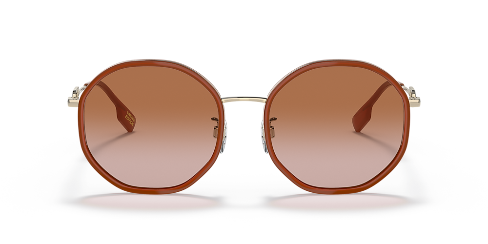 Burberry CNYEdition 57 Gradient Brown & Sunglasses | Sunglass Hut USA