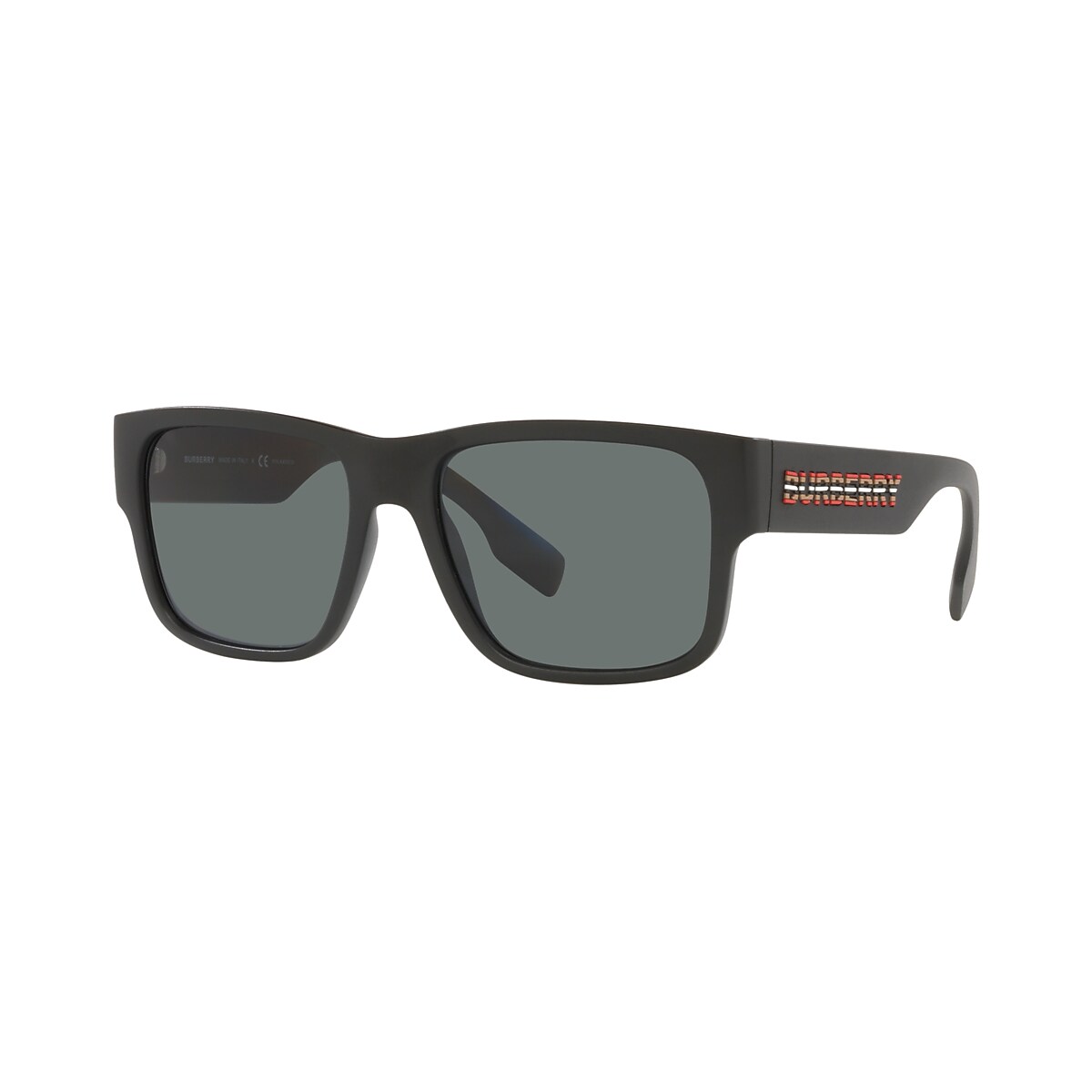 Burberry BE4358 Knight 57 Polar Dark Grey & Matte Black Polarized 