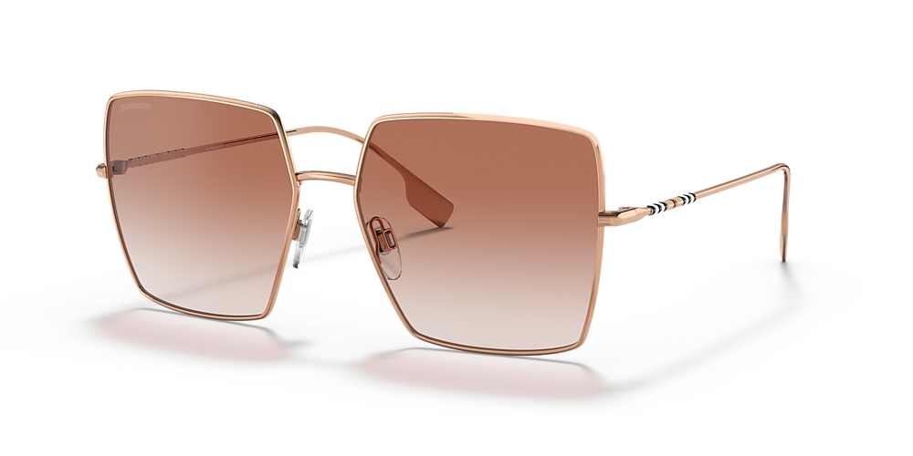 Burberry BE3133 Daphne 58 Gradient Pink & Rose Gold Sunglasses | Sunglass  Hut Australia