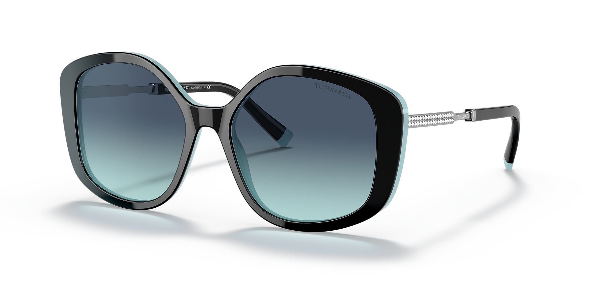 Tiffany & Co. TF4192 54 Azure Gradient Blue & Black On Tiffany Blue