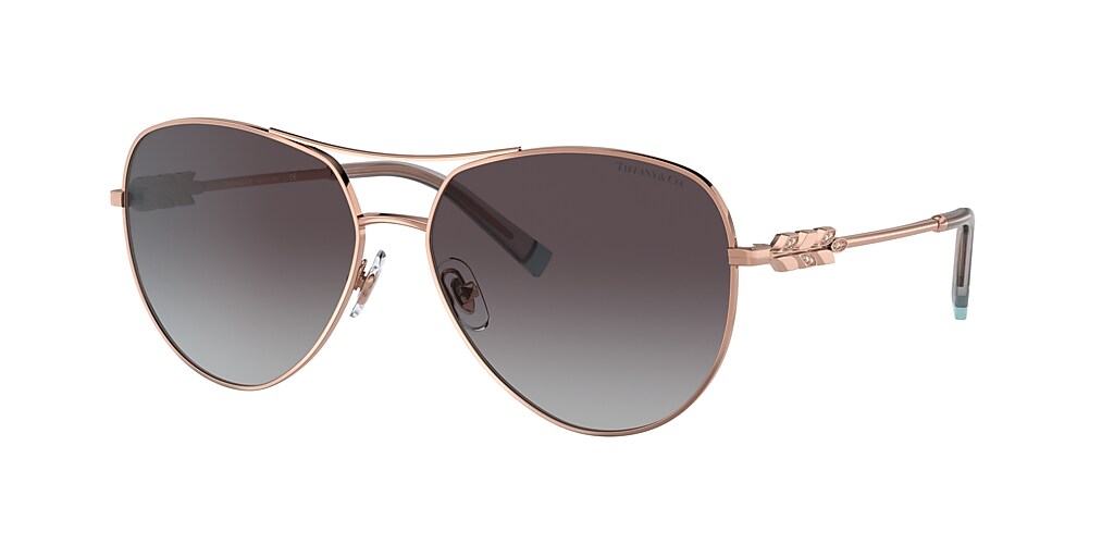 Tiffany & Co. TF3083B 59 Grey Gradient & Rubedo Sunglasses | Sunglass ...
