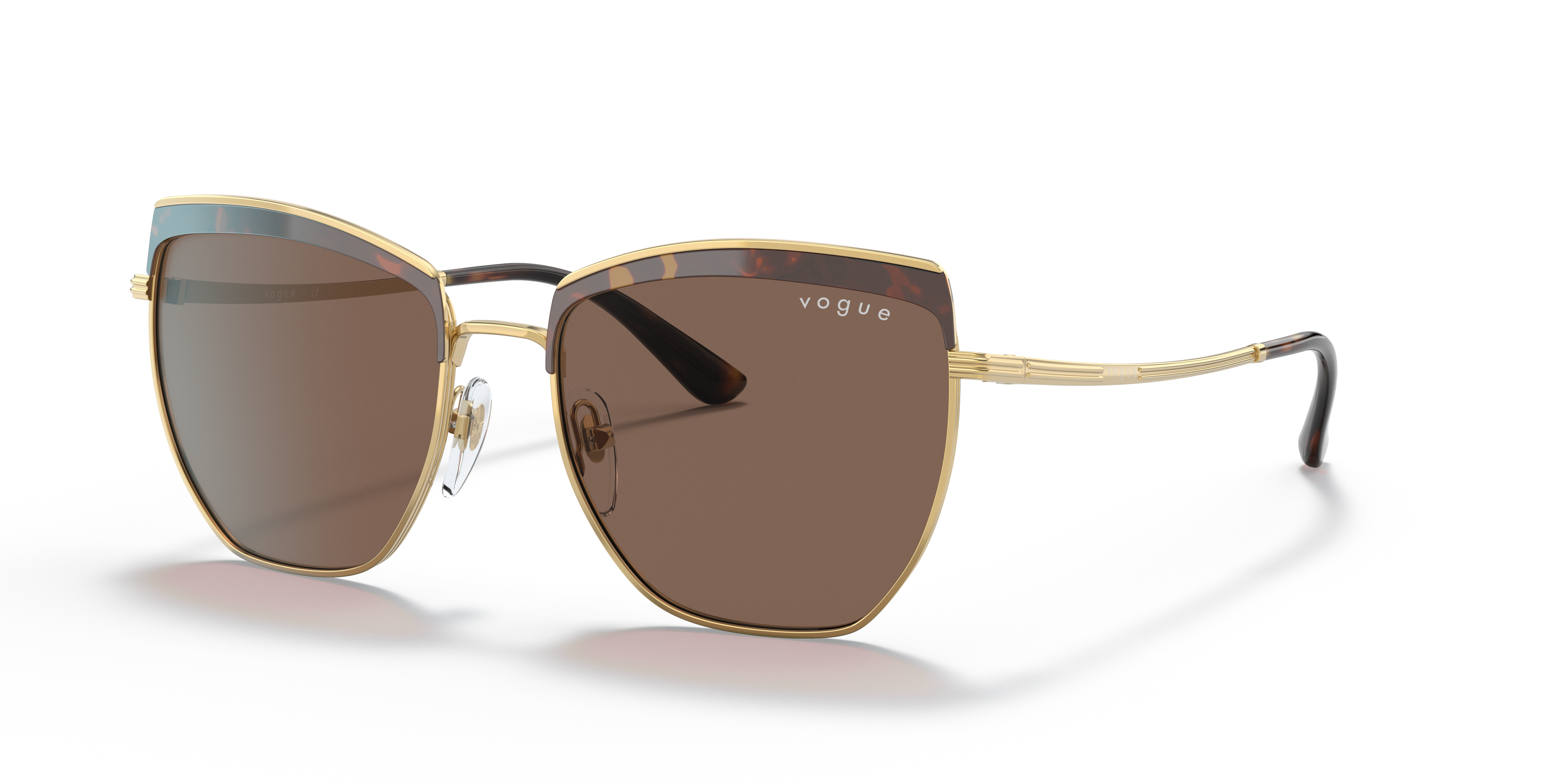 vogue sunglasses gold