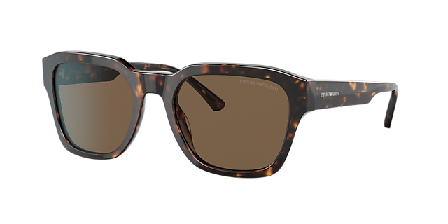 Emporio Armani EA4175 55 Dark Brown Shiny Havana Sunglasses