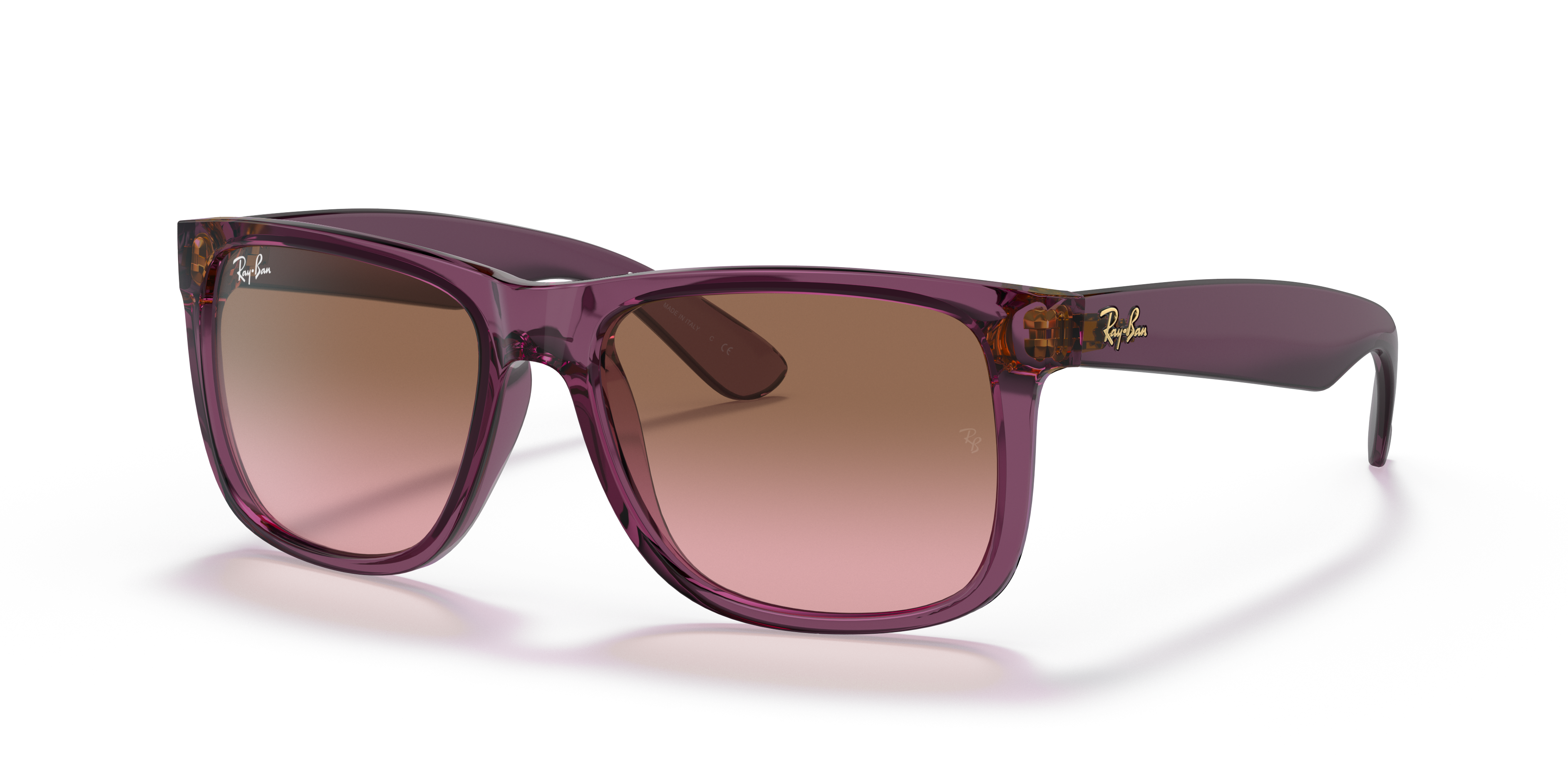 ray ban justin pink