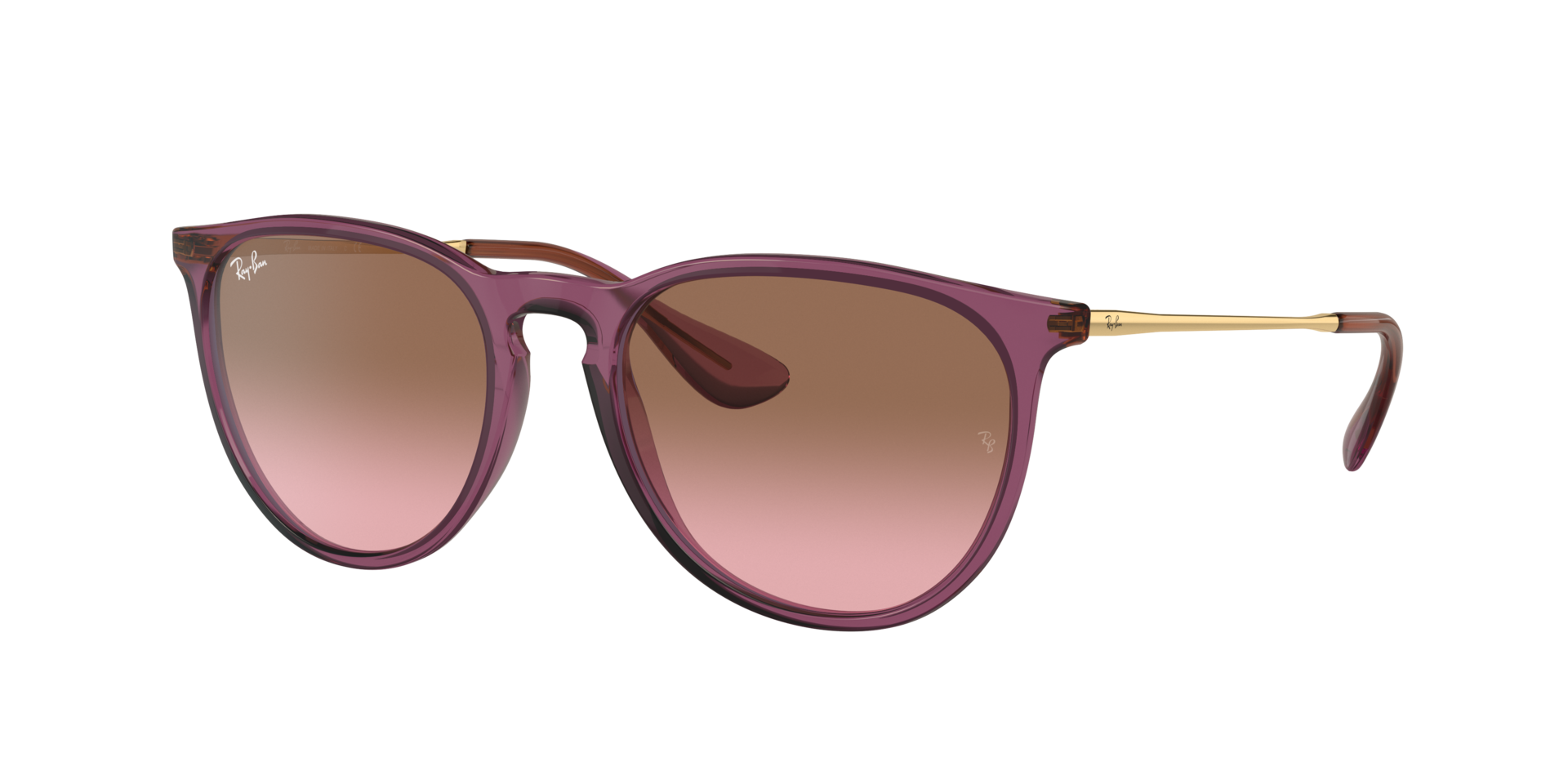 Ray-Ban RB4171 ERIKA 54 Rosa y marrón degradado | Sunglass Hut
