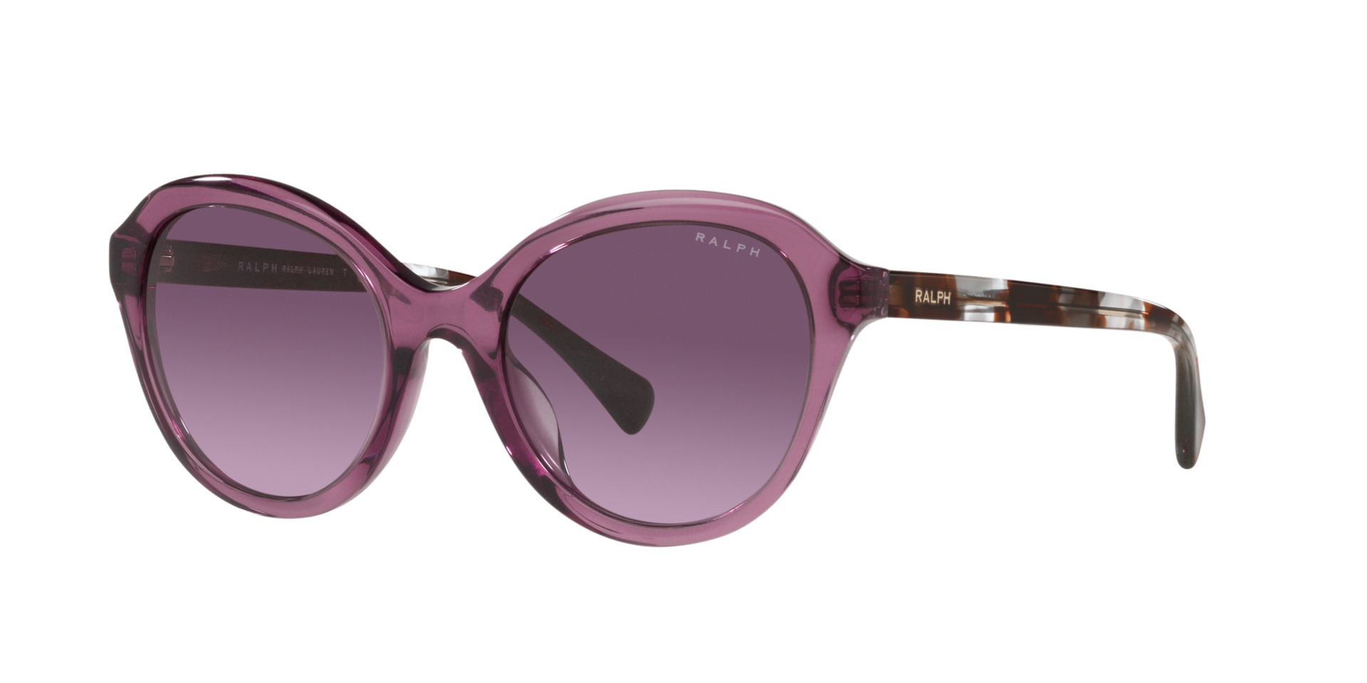 Ralph RA5286U 52 Gradient Violet \u0026 Shiny Transparent Violet Sunglasses |  Sunglass Hut United Kingdom