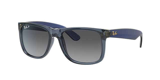 Ray-Ban RB4165 Classic 54 Grey & Black Polarized Sunglasses | Sunglass Hut