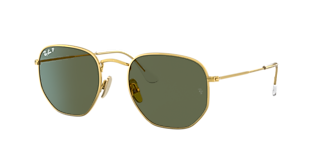 AVIATOR CLASSIC Sunglasses in Gunmetal and Green - RB3025