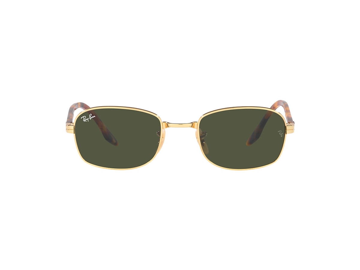 Ray-Ban RB3690 54 Green & Gold Sunglasses | Sunglass Hut