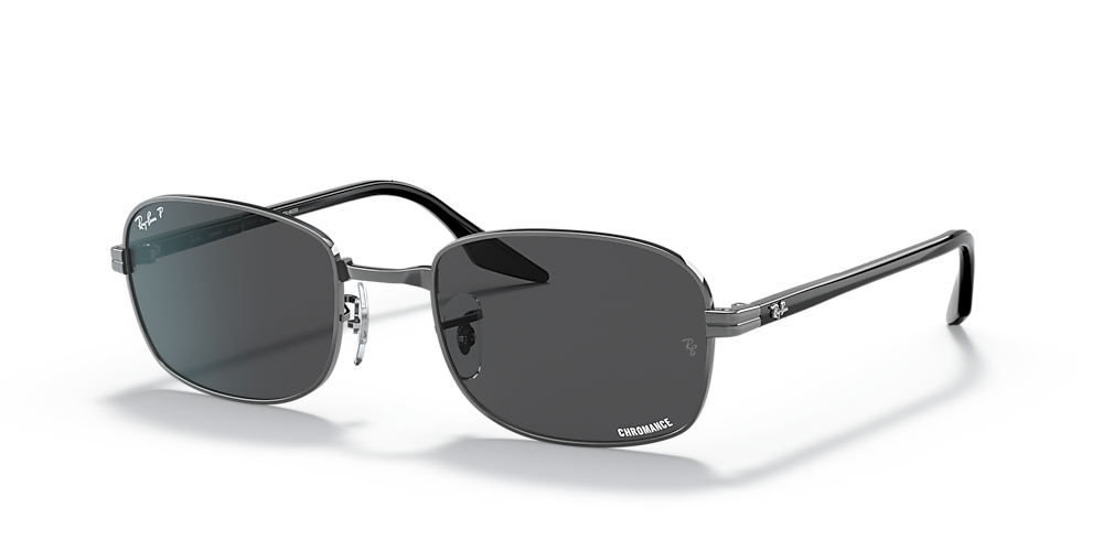 Ray-Ban RB3690 Chromance 54 Dark Grey & Gunmetal Polarized Sunglasses | Sunglass  Hut USA