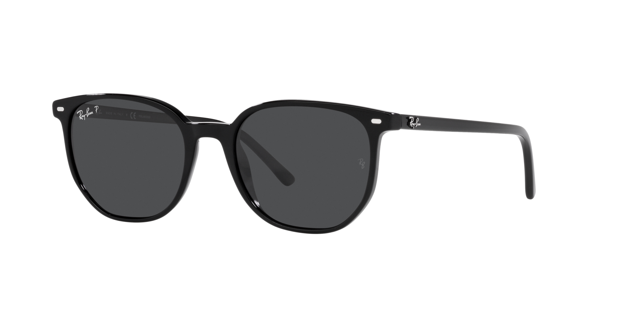 Ray-Ban RB2298 Hawkeye 52 Grey & Black On Transparent Polarized Sunglasses  | Sunglass Hut USA