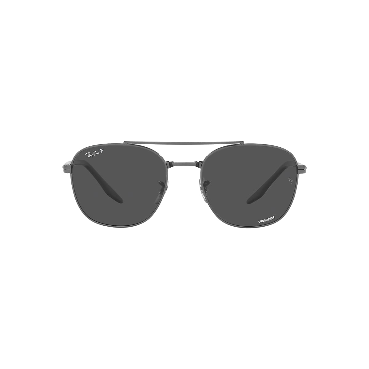 Ray-Ban RB3688 55 Dark Grey & Gunmetal Polarized Sunglasses