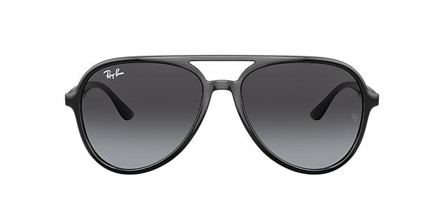 Ray-Ban RB4376 57 Grey Gradient & Transparent Sunglasses