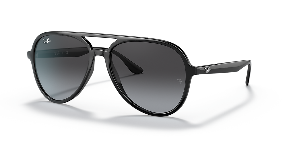 Ray-Ban RB4376 57 Grey Gradient & Black Sunglasses | Hut USA