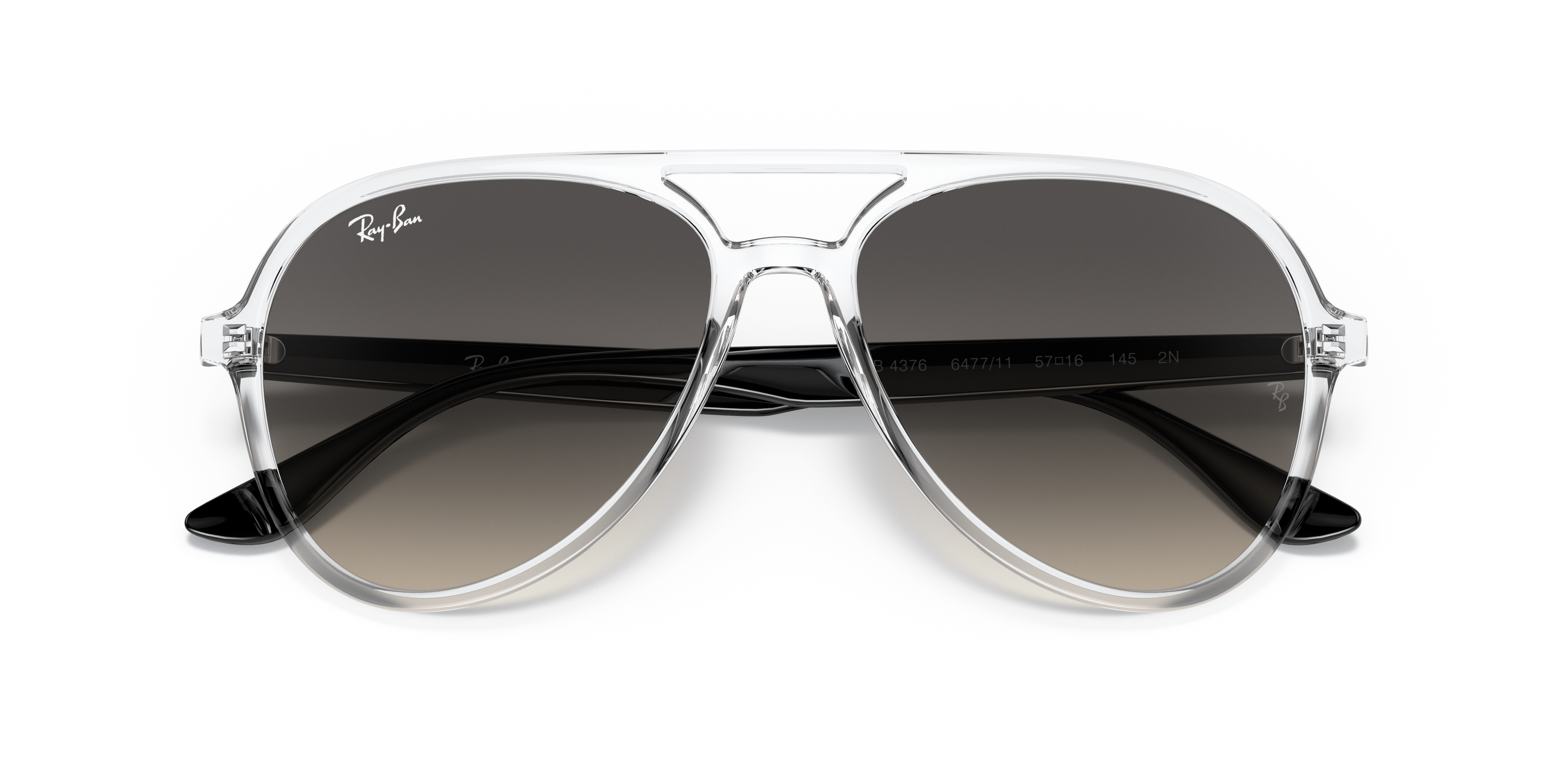 ray ban sonnenbrille transparent