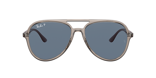 Ray-Ban RB4376 57 Grey Gradient & Black Sunglasses | Sunglass Hut USA