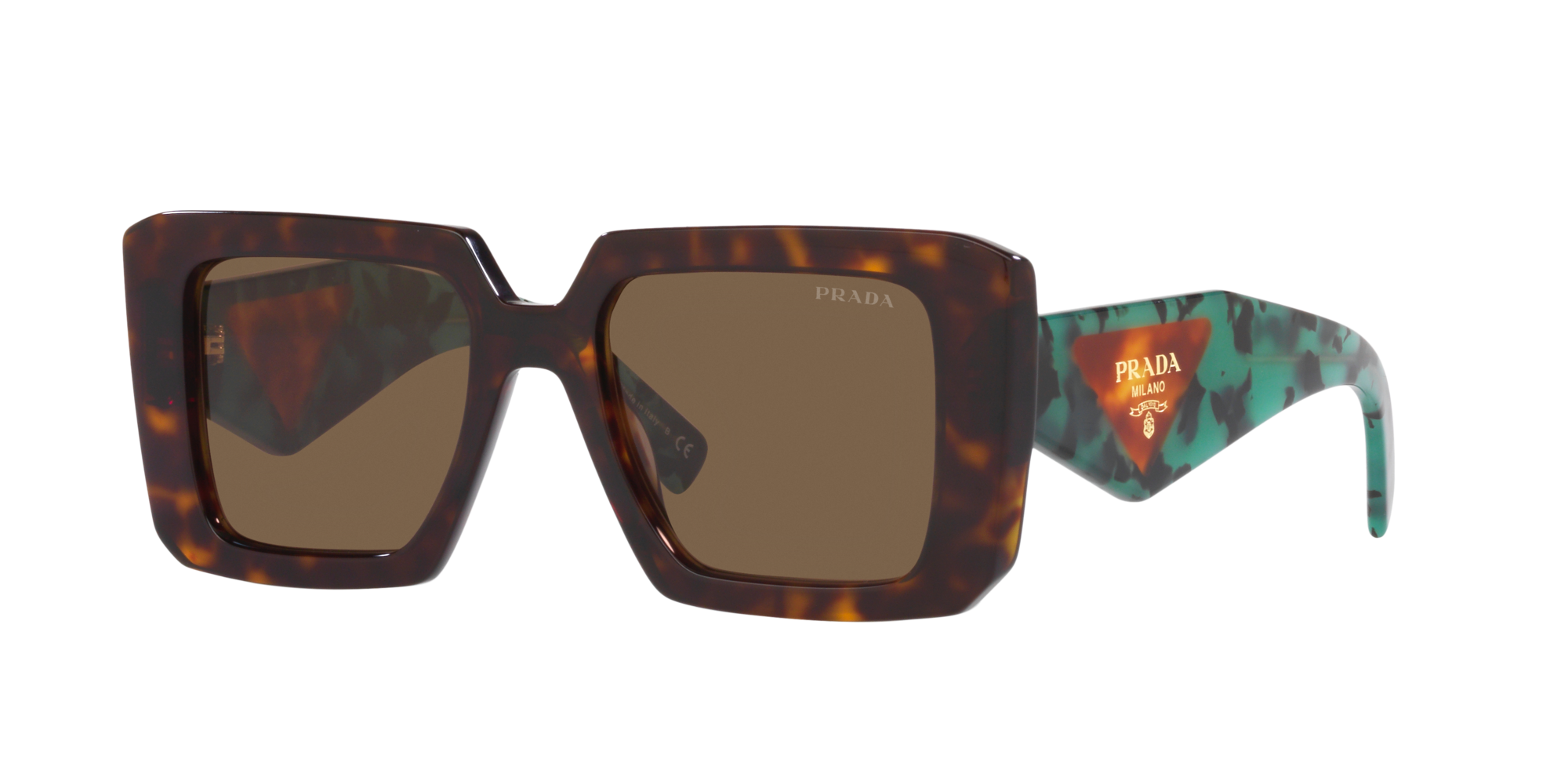 Prada PR19WS Matte Black Yellow Lens Sunglasses – Designer Daydream