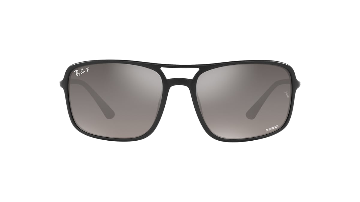 Ray-Ban RB4375 Chromance 60 Grey & Black Polarized