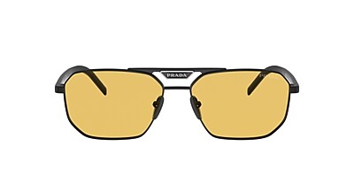 Prada store yellow sunglasses